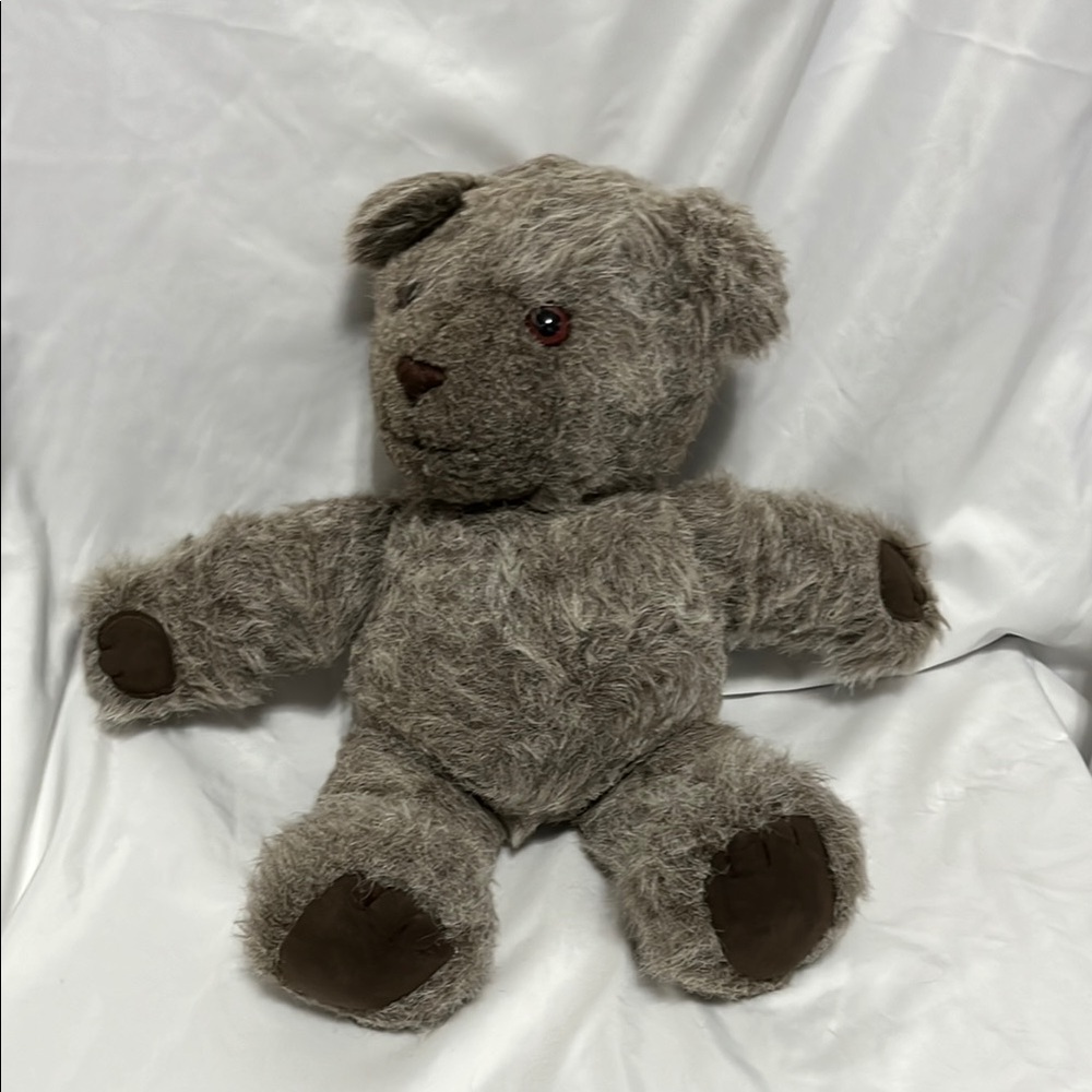Gray Plush Teddy Bear Stuffed Animals